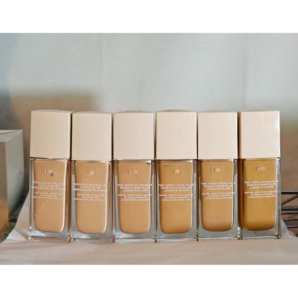 New DIOR natural nude foundations shade 1.5n, 2n, 2.5n, 3n, 3n, 40w - Picture 2 of 2